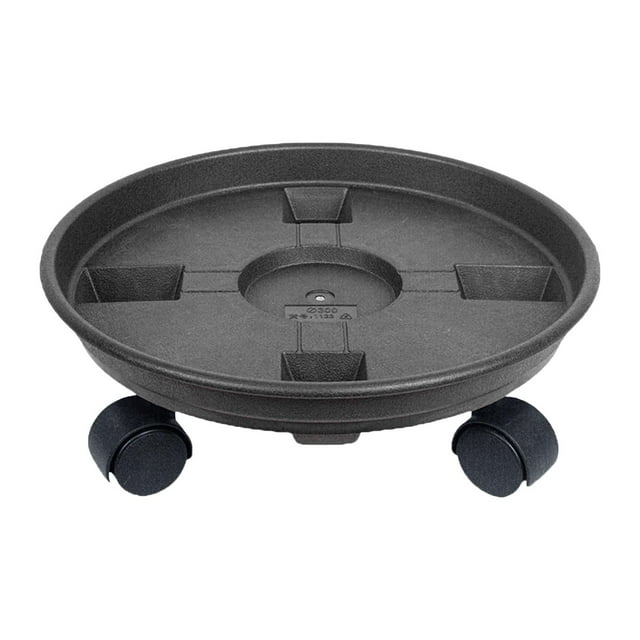 koolsoo Soucoupe pour Plante Support Roulant pour Plante avec Roues Multifonction pour Maison Jardin 36 cm