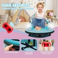 thumbnail image 5 of 12V Bumper Car for Kids, Bumper Car for Toddlers W/Remote Control, Electric Ride On Car with LED Lights & 360 Degree Spin, Bluetooth, Anti-Collision Padding 5-Point Safety Belt, 5 of 7
