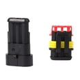 thumbnail image 2 of 1Pc 12V 1Pin-6Pin Cable Wire Connector Waterproof Sealed for Electrical Car 3P, 2 of 8
