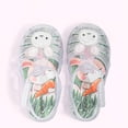 thumbnail image 6 of Ruyang Toddler Girls Jelly Sandals Cute Closed Toe Sandals Water-Resistant Beach Flat Sandal Non-Slip Bunny Shoes, 6 of 8