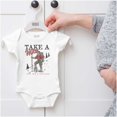 thumbnail image 5 of Bigfoot Take A Hike Explore Outdoors Gender Neutral Printed Baby Bodysuit Brisco Brands NB, 5 of 6