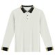 thumbnail image 2 of pstuiky Camisas de manga larga de invierno para hombre, Blusa informal holgada de color liso con botones y manga larga para hombre, con cuello vuelto y solapa camisetas de hombre l, 2 of 4