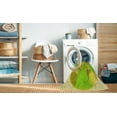 thumbnail image 2 of Ahgly Tapis Rectangulaire Lavable en Machine Vert Caméléon, 2 Pieds x 3 Pieds, 2 of 7