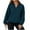 Navy, variant on Loopsun Womens Winter Tops, Sweatshirts for Women, Women's Fashion Casual Solid Color Loose Long Sleeve V Neck Sweatshirt Top Navy, M