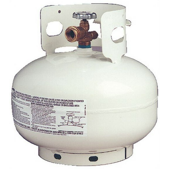 New Lpg System Steel Tanks trident Hose 14000005 1 Gallon 8" OD x 12-1/4" H Weight 9.5 lbs.