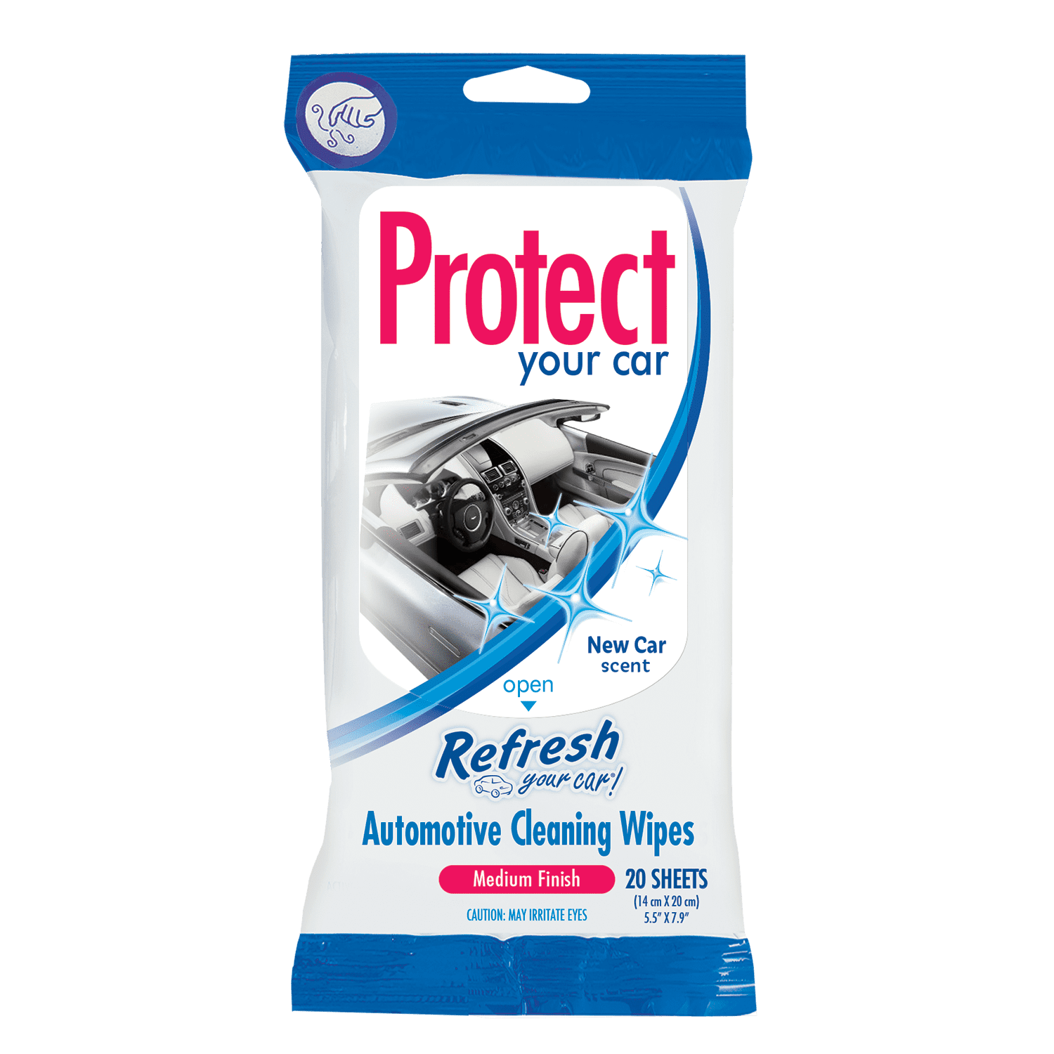 Refresh Your Car Automotive Antibacterial New Car Scent Protectant