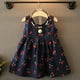 thumbnail image 1 of Vestido de princesa de verano Fiesta de bebé Vestidos de desfile de bodas (azul)(90) Likrtyny Para estrenar, 1 of 6