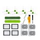 thumbnail image 1 of 28 Compatible con Irobot Roomba J7 J7+ I7 I7+ I3 I3+ I4 I4+ I6 Piezas de robot, B, 1 of 5
