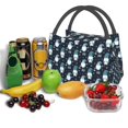 thumbnail image 3 of Disketp Christmas Gnome blue Bolsa Térmica Estampada, Bolsa Térmica Aislante para Almuerzo, Playa y Campamento, 3 of 6