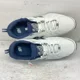 thumbnail image 4 of New Balance Men's 624v5 Casual Athletic Sneakers White/Navy Size 15 6E, 4 of 6