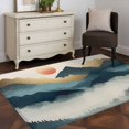 thumbnail image 3 of Nature Scenery Area Rugs 3x5 ft Forest Sun Mountain Landscape Washable Rug Non Slip Indoor Carpet Absorbent Floor Mat for Living Room Bedroom Dining Room, 3 of 9