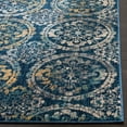 thumbnail image 3 of SAFAVIEH Evoke Easton Damask Medallion Area Rug, Navy/Cream, 4' x 6', 3 of 6