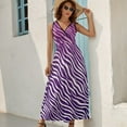 thumbnail image 2 of Animal Print Patterns Sleeveless Dress Woman Fashion Long Dresses Women's Summer Suit Dress 2025, 2 of 7