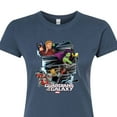 thumbnail image 3 of Marvel Guardians of the Galaxy - Panels - Juniors Fitted Graphic T-Shirt, 3 of 5