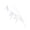 Silver, variant on Glitter Butterfly Christmas Pick for Floral Arrangements, 23.6 Inch 3D Butterfly Spray Branch, for Xmas Tree Sticks Table Centerpieces Vase Fillers DIY Garland Wreath Crafts,1 Pack