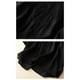 thumbnail image 4 of Camiseta de manga corta con cuello en V y bordado para mujer - Top fino y transpirable de alta densidad, mezcla de lino, M-XXL, 4 of 5