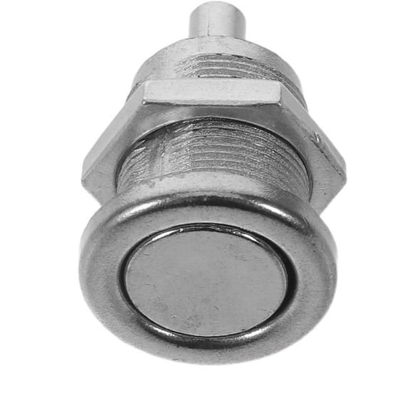 CHICHUMID Game Coin Button, Plated Silver Metal for Arcade - Compact and Jam-Resistant Design