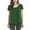 Green, variant on LYMAYTE Womens Casual Short Sleeve Crew Neck Flowy Shirts Flowy Shirts Pleated Basic T-Shirts