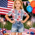 thumbnail image 6 of CCRFTGI Usa Flag Shirts for Child Boys Girls Size 10-12 Patriotic Cute Tops 4th Of July American Flag Stars Striped Tshirt Red White and Blue Summer Shirts Festival Tee Tops Light Blue 9-10 Years, 6 of 6