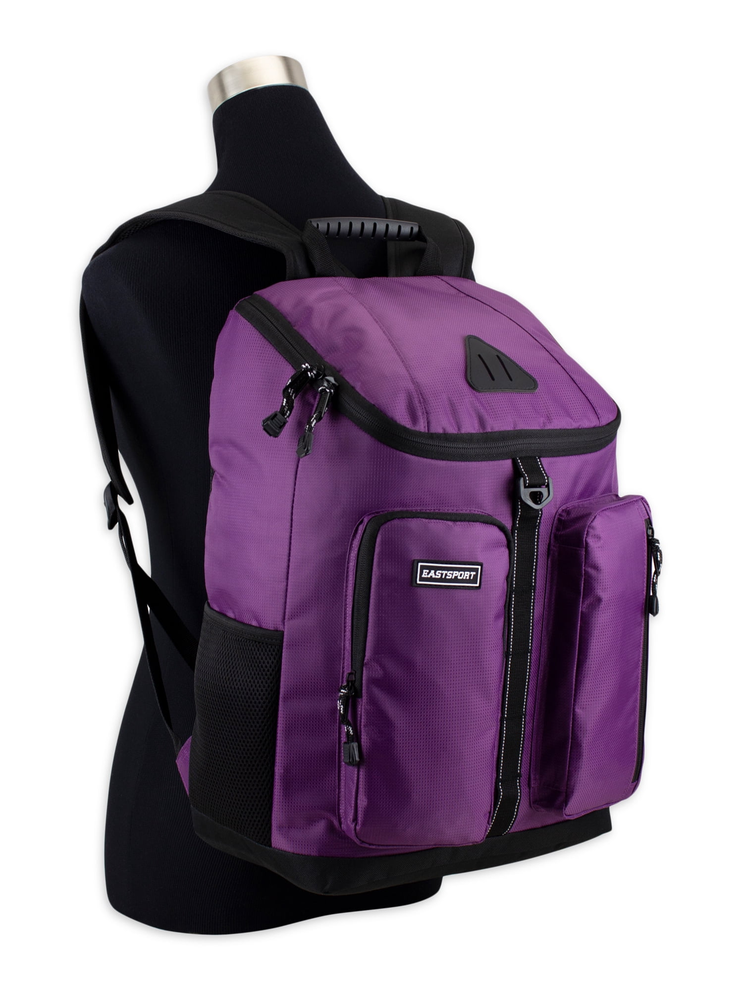 Eastsport Unisex Theo Top Loader Backpack, Berry Parfait