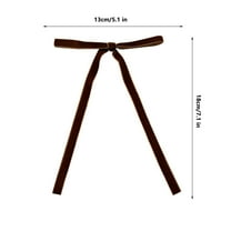 24 Pcs Christmas Tree Velvet Pre-Tied Ribbon Bow 5 x 7 in Wedding Decorating Wreath Spring Summer Winter Christmas Tree Decoration