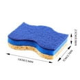 thumbnail image 3 of Thickened Wood Pulp Cotton Dishwashing Sponge Wipe Is Not Easy To Oil Double Sided Household Rag Kitchen Cleaning Dishcloth Kitchen Cleaning Supplies Scrub for Household Use, Bathroom, Kitchen, 3 of 4