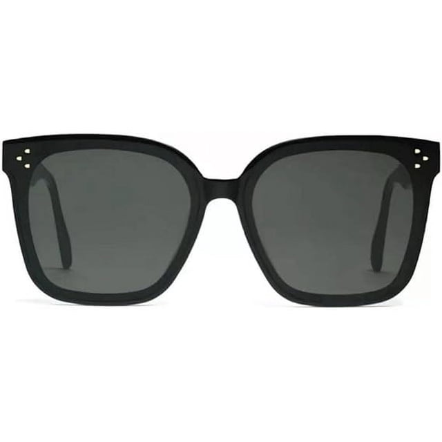 Auténticas gafas de sol Gentle Monster Fashion para mujer Her 01 montura negra con lentes Zeiss negras (1996)