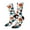2 Black-2, variant on Color Balls Print Adult Socks for Men & Women,Calf Socks, Ankle Socks,Boots Socks,Breathable Casual Sock,Unisex Crew Socks