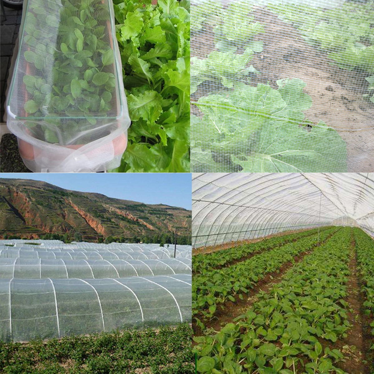 Garden Mesh Netting Plant Vegetable for Mosquito Bug Insect Bird 8x32