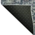 thumbnail image 3 of Addison Rugs Mayfield Washable Traditional Ornate Blue Rectangle Rug, 3' x 5', 3 of 6