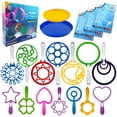 thumbnail image 1 of Bubble Wands Atlasonix Giant Bubbles para niños, paquete de 19, 1 of 8