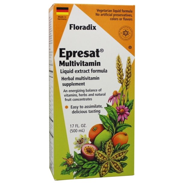 Flora Floradix Epresat Multivitamin Liquid 17 oz.