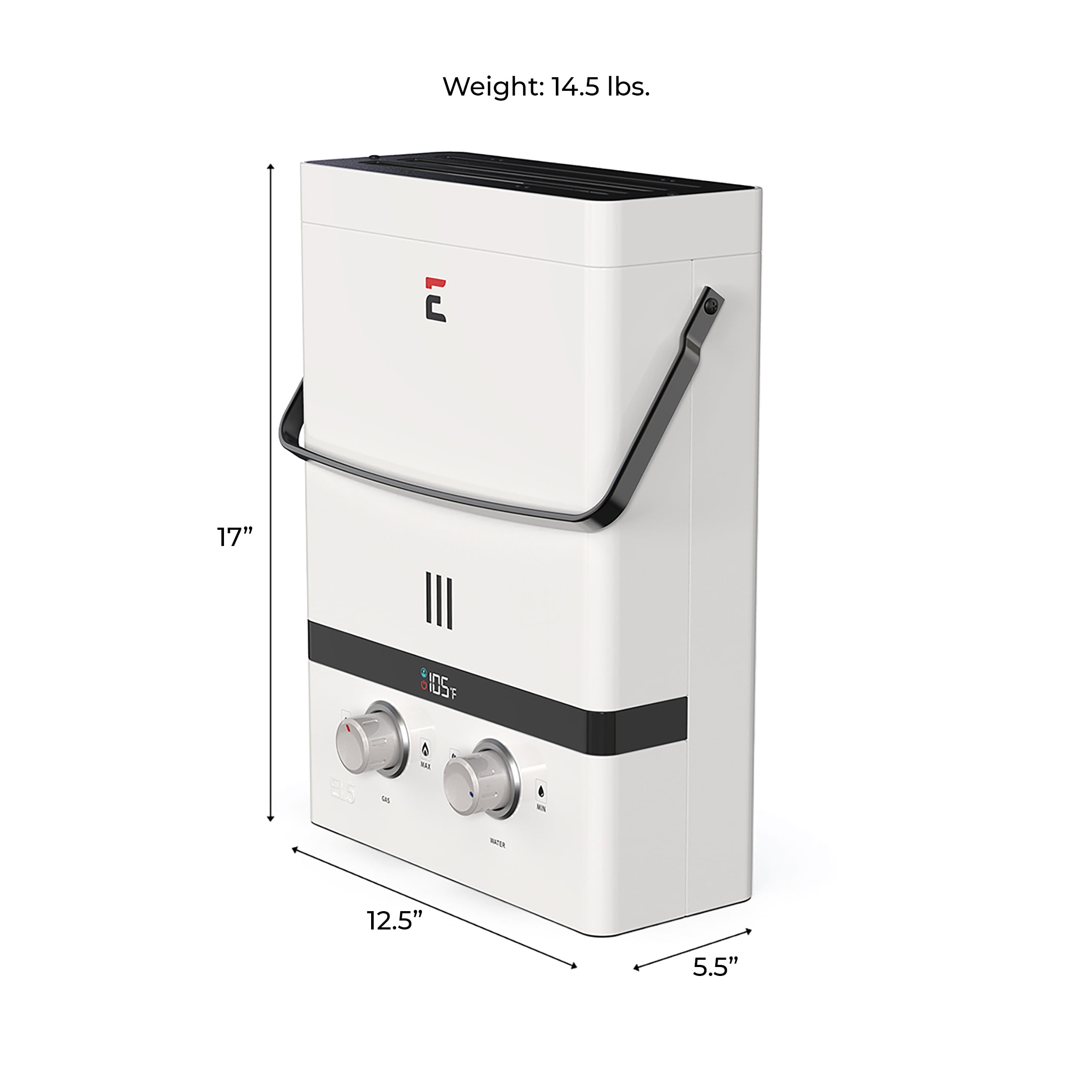 Eccotemp Luxe EL5 Portable Outdoor Tankless Water Heater