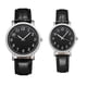 thumbnail image 1 of 2 PCS Relojes de pulsera Cuero Pareja Reloj Moda Reloj de moda Durable Relojes de ocio, 1 of 3