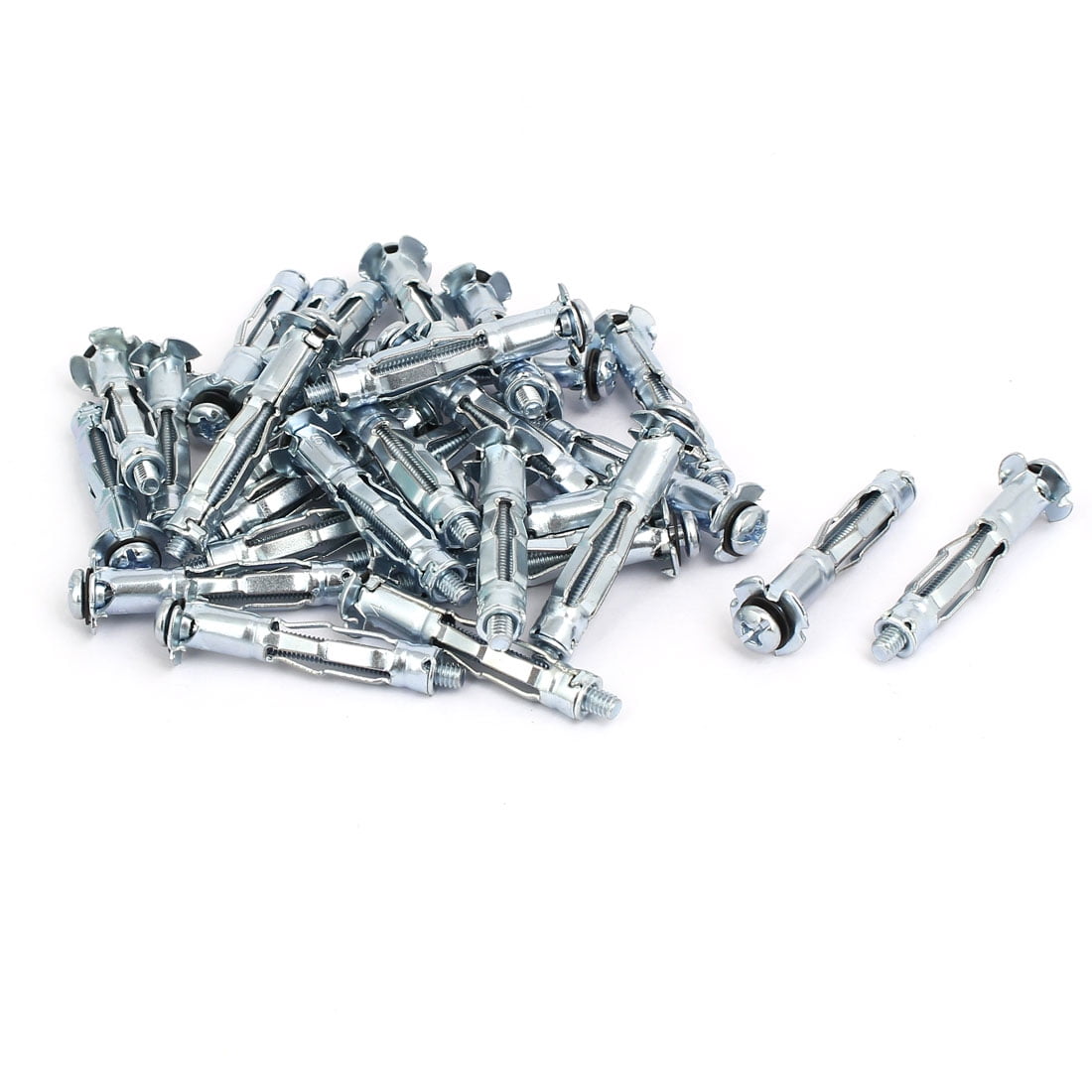 M4x38mm Thread Expansion Bolt Sleeve Anchor 30pcs for 10mm16mm Hollow