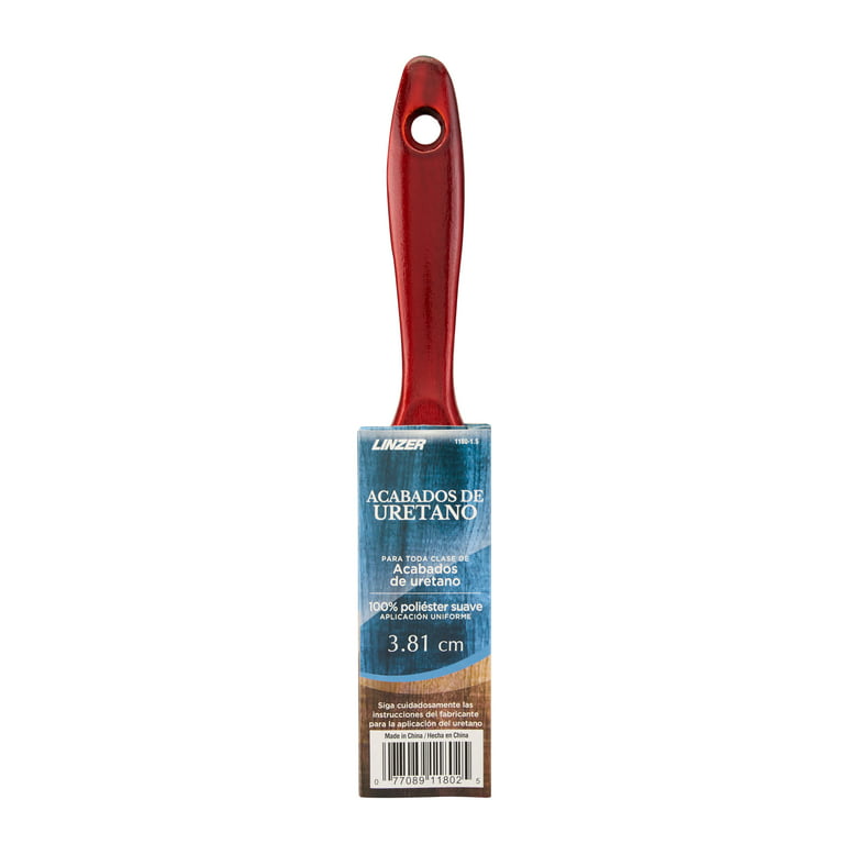 Linzer 2 inch Stain & Varnish Polyester Blend Flat Paint Brush