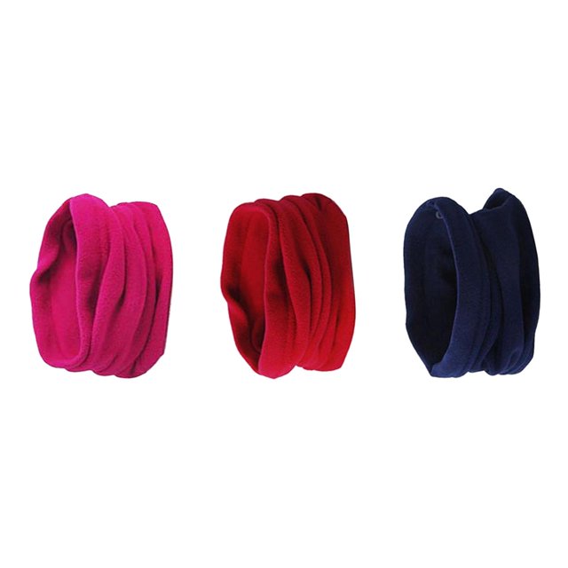 Cuello tubo suave a prueba de viento Snood círculo bufanda cuello para montar rojo azul Yuyangstore Bufanda de redecilla para calentar el cuello