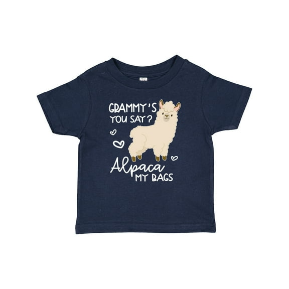 Inktastic Grammy's You Say Alpaca My Bags Boys or Girls Baby T-Shirt