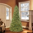 thumbnail image 2 of Puleo International 7.5' Pre-Lit Downswept Vienna Fir Artificial Christmas Tree with Insta-Shape® Memory Wire and 600 UL-Listed Clear Incandescent Lights, 2 of 2