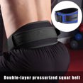 thumbnail image 2 of Men Waist Support Belt Adjustable for Deep Squat Weight Lifting Sports Training New, 2 of 5