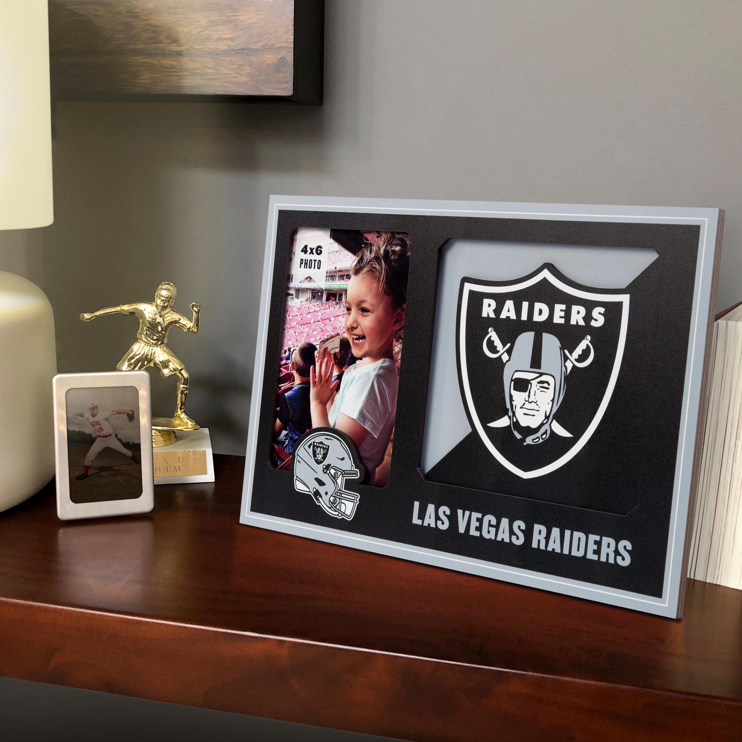 Las Vegas Raiders 3D Logo Picture Frame