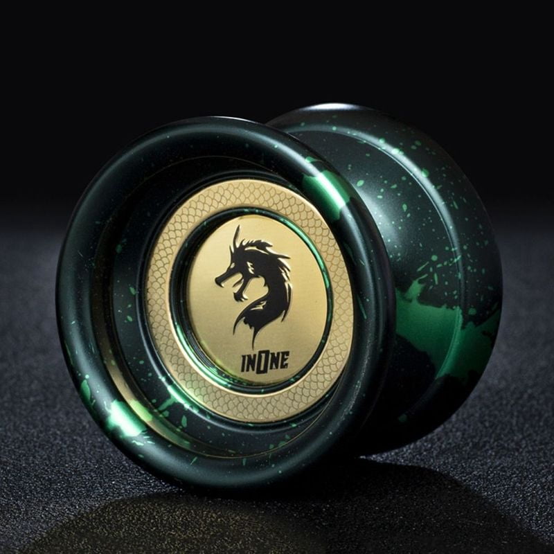 Simplicity Cartoon 1A Yoyo Concentration Fall Prevention Yoyo Ball Portable Durable Metal Yoyo