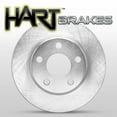 thumbnail image 3 of Hart Brakes Front Brakes and Rotors Kit |Front Brake Pads| Brake Rotors and Pads| Ceramic Brake Pads and Rotors |fits 1986-1992 Ford Taurus, 1989-1991 Mercury Sable, 3 of 4