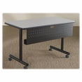 thumbnail image 3 of Lorell, Rectangular Training Table Modesty Panel, 1 Each, Black, 3 of 5