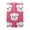Line Puppy Dogs, variant on Dailycode Shower Curtain Liners 48x72in Water Resistant Machine Washable Rustproof Grommets Fabric Bath Curtain, Line Hexagonal Texture