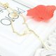 thumbnail image 1 of Lariat Necklace Bar Pendant Drop Delicate Choker Long Lariat Necklace Circle Statement Long Minimal Y Choker Necklace, 1 of 4