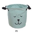 thumbnail image 4 of Cesto plegable para ropa sucia, cesta para la colada, organizador de almacenamiento de gran capacidad, juguetes para niños, artículos diversos, Almacenamiento y organización del hogar Verde/M Matsuzay HA082397-02, 4 of 6