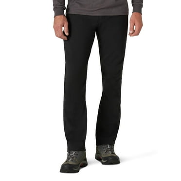 ATG by Wrangler Men's Zip Pocket Trail Pant, Black, 42W x 32L