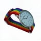 thumbnail image 2 of Reloj Pulsera Lgbt Orgullo Gay Extensible Malubero Arcoiris Pride, 2 of 2