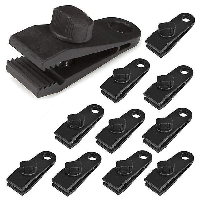 Paquete de 10 clips de lona resistentes para toldos, camping al aire libre, toldos de caravana, cov de coche oso de fresa Electrónica